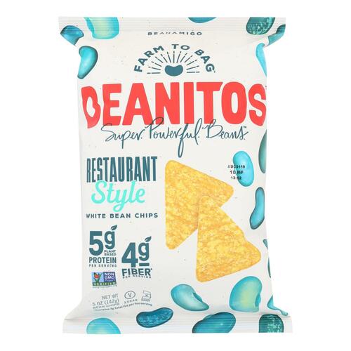 Beanitos - White Bean Chips - Restaurant Style - Case Of 6 - 5 Oz. - 852834002138