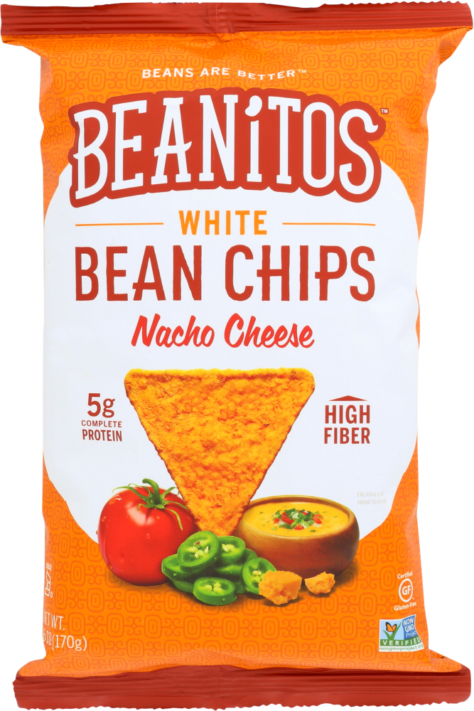 Nacho Cheese White Bean Chips - 852834002145
