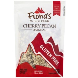 Fionas Natural Foods Oatmeal - 852872000981