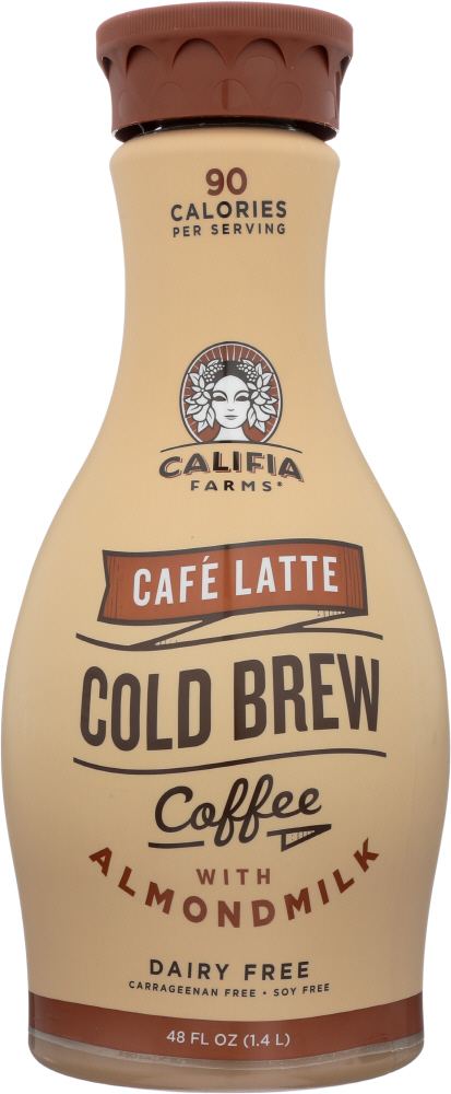 CALIFIA FARMS: Iced Coffee Cafe Latte, 48 oz - 0852909003480