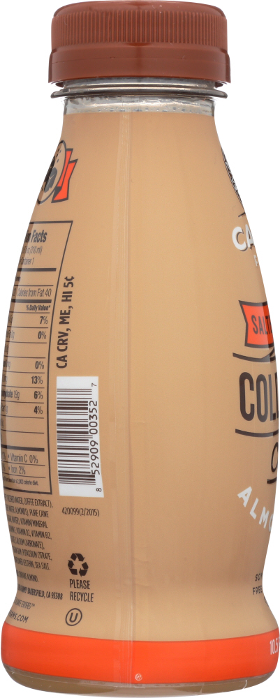 CALIFIA FARMS: Salted Caramel Cold Brew Coffee With Almond Milk, 10.5 oz - 0852909003527