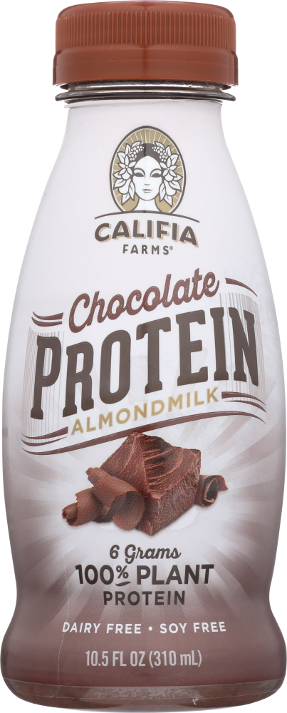 CALIFIA: Protein Choc-A-Maca Almondmilk, 10.50 oz - 0852909003619