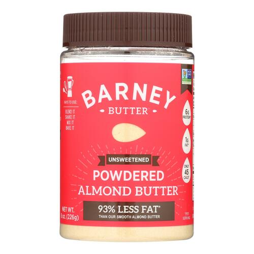 BARNEY BUTTER: Powdered Almond Butter, 8 oz - 0852932008070