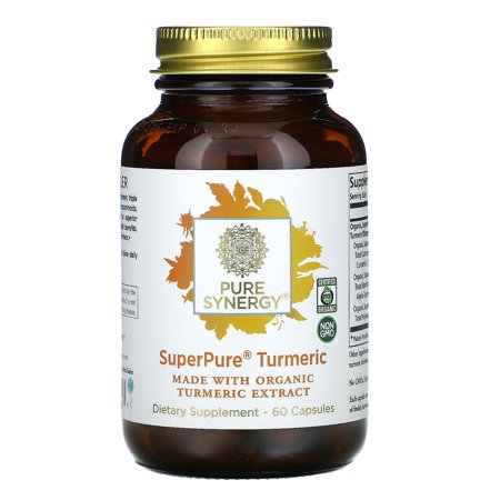 SuperPure Turmeric Extract - 60 Vegetarian Capsules by The Synergy Company - 852971004347