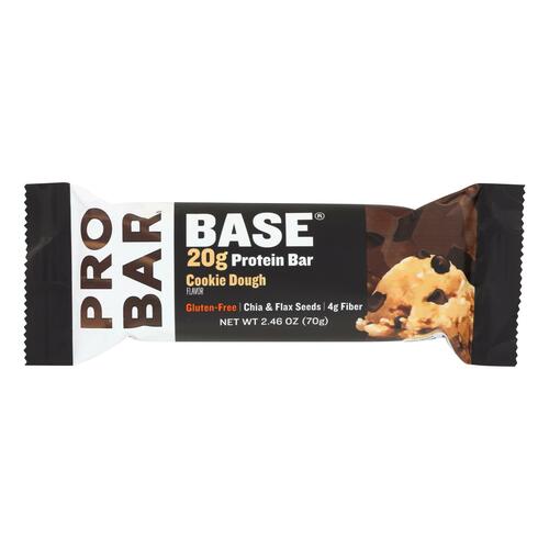 Probar Cookie Dough Core Bar - Case Of 12 - 2.46 Oz - 853152100414