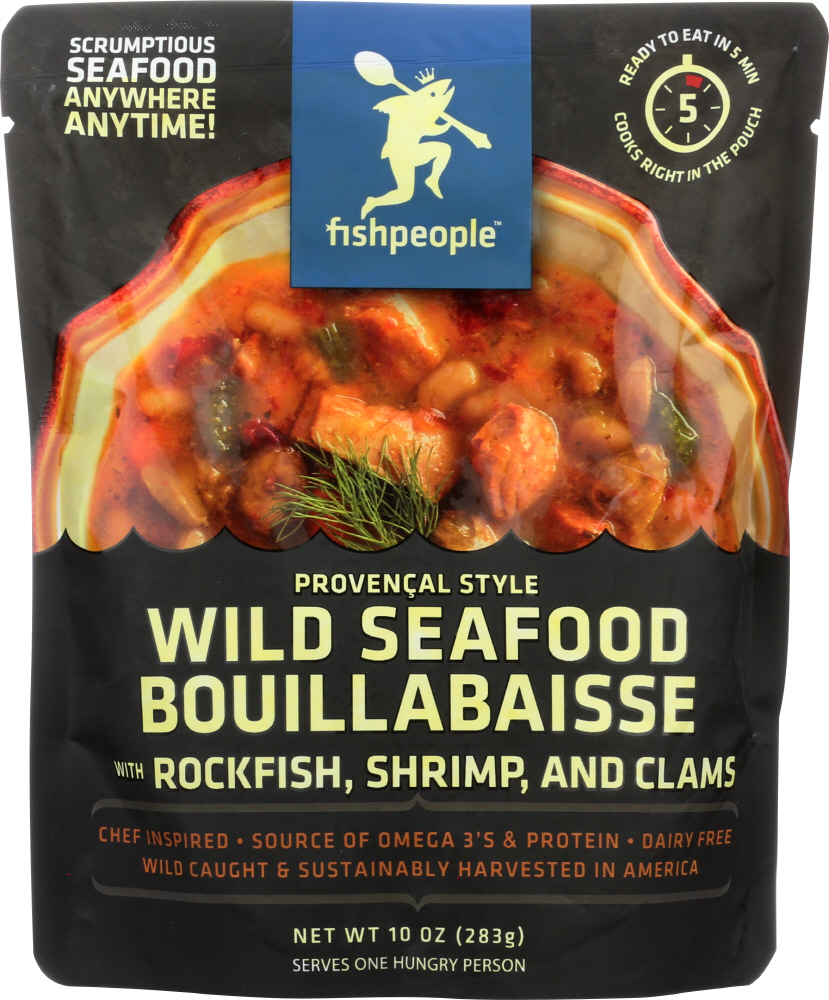 Wild Seafood Bouillabaisse With Rockfish, Shrimp, And Clams, Rockfish, Shrimp, And Clams - 853197004265