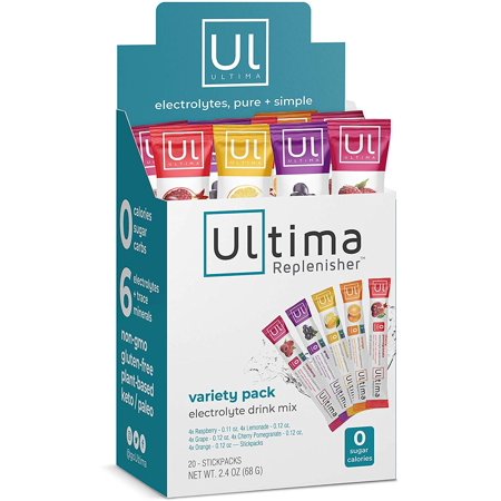 Ultima Replenisher Electrolyte Supplements Variety Pack Box - 20ct - 853218000016