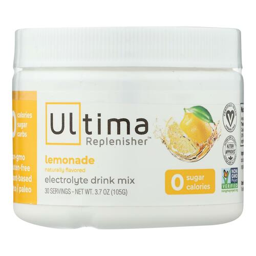 Ultima Replenisher Electrolyte Powder - Lemonade - Ca - 3.7 Oz - 853218000627