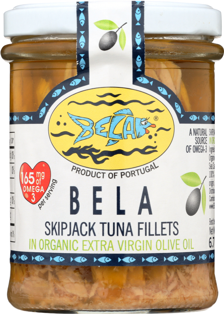 BELA: Tuna Skipjack Olive Oil, 6.7 oz - 0853232002409