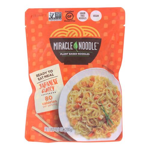 MIRACLE NOODLE: Ready-to-Eat Japanese Curry Noodles, 280 gm - 0853237003555