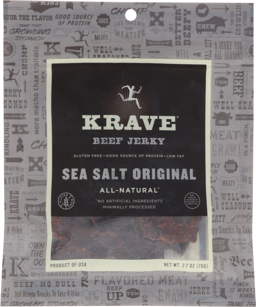 Beef Jerky, Sea Salt Original - 853370006314