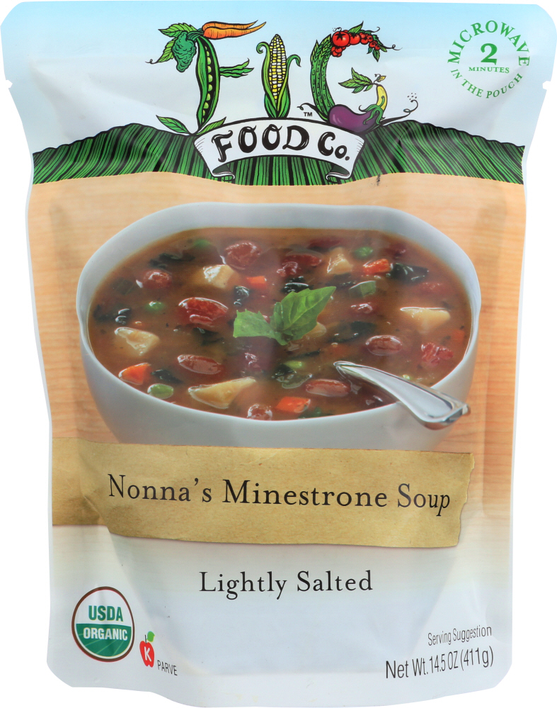 FIG FOOD: Soup Minestrone Nonnas Organic, 14.5 oz - 0853434002429