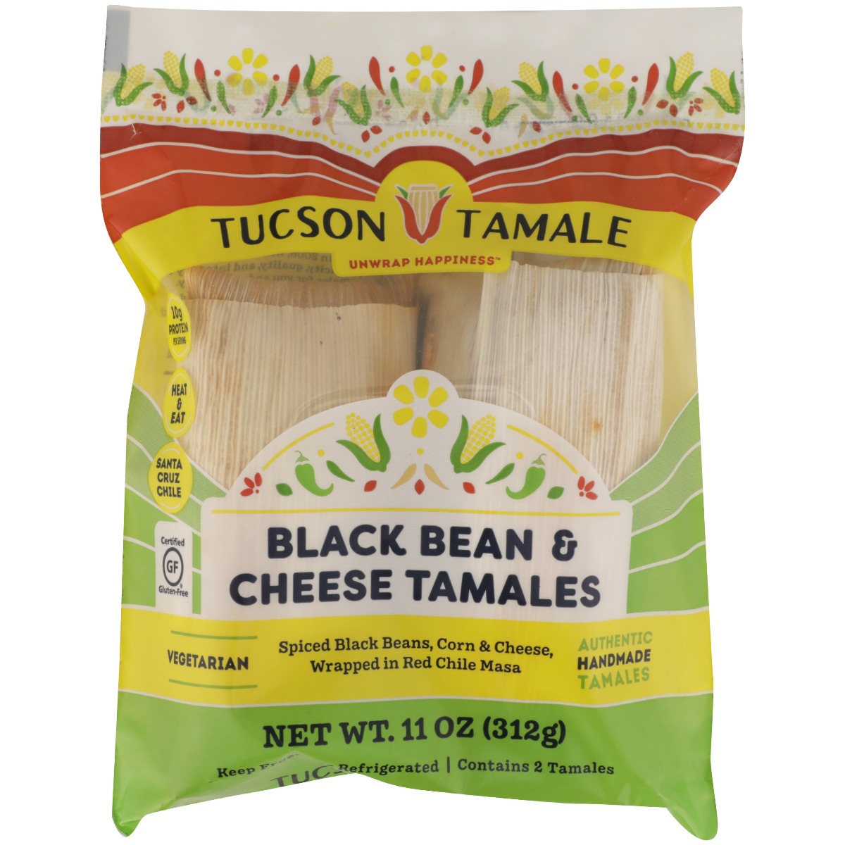 Black Bean & Cheese Tamales - 853437002082