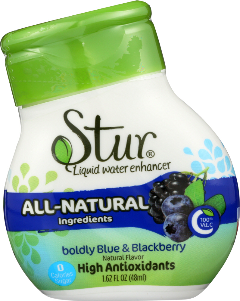 STUR: Blue & Blackberry Water Enhancer, 1.62 oz - 0853471004745