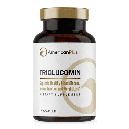 Triglucomin Blood Sugar Supplement with Chromium Gymnema Sylvestre 90 Caps - 853488007067