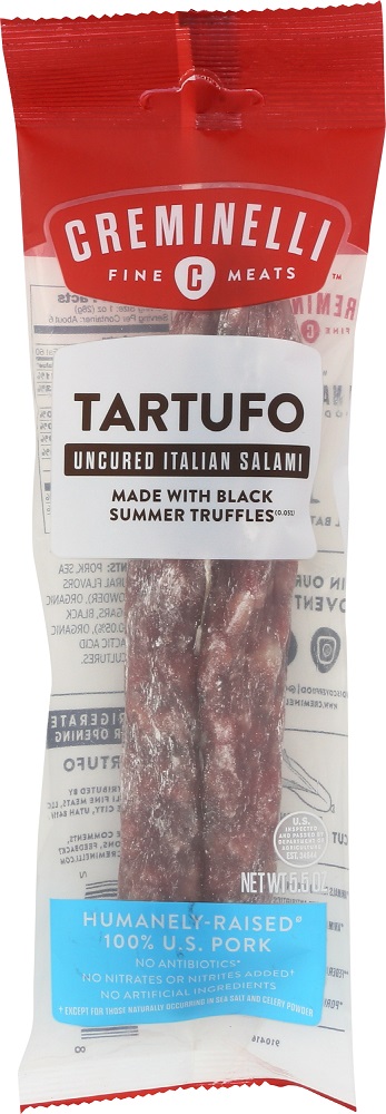 Tartufo Made With Black Summer Truffles Uncured Italian Salami, Tartufo - tartufo