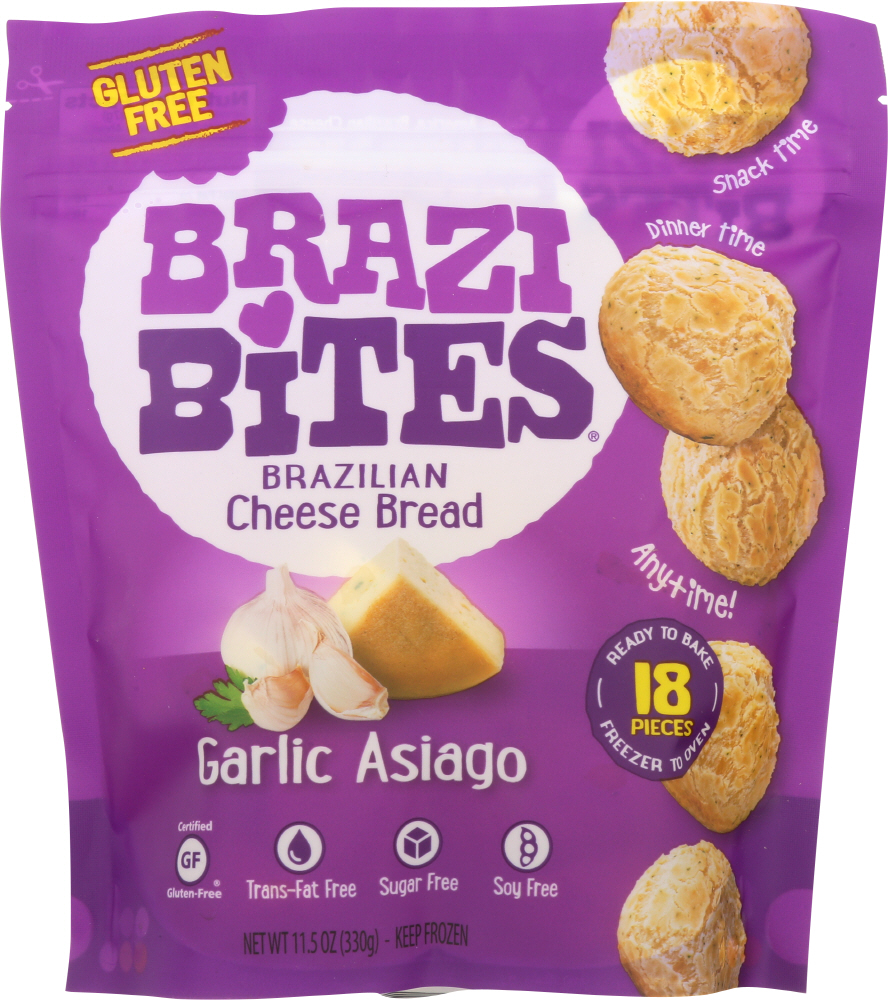 Garlic Asiago Brazilian Cheese Bread, Garlic Asiago - 853552003032