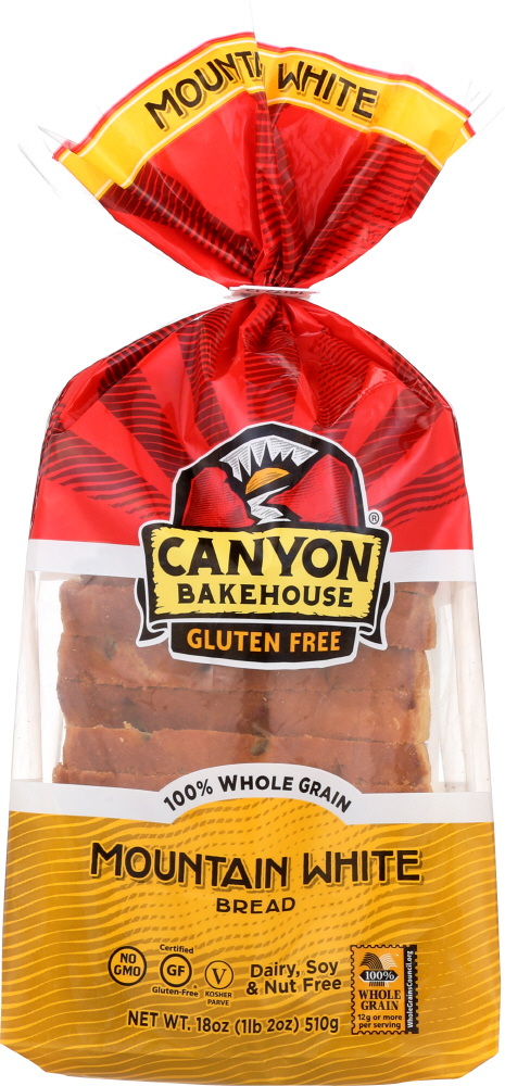 CANYON BAKEHOUSE: Mountain White Bread, 18 oz - 0853584002003