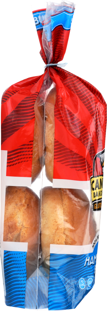 CANYON BAKEHOUSE: Hamburger Buns Gluten Free, 12 oz - 0853584002058