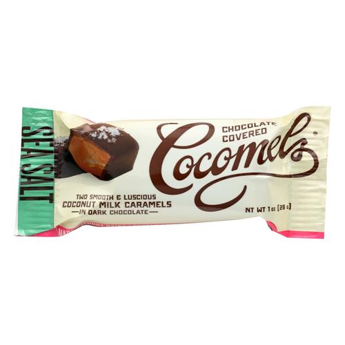 COCOMELS: Sea Salt Chocolate Covered Cocomels, 1 oz - 0853610003356