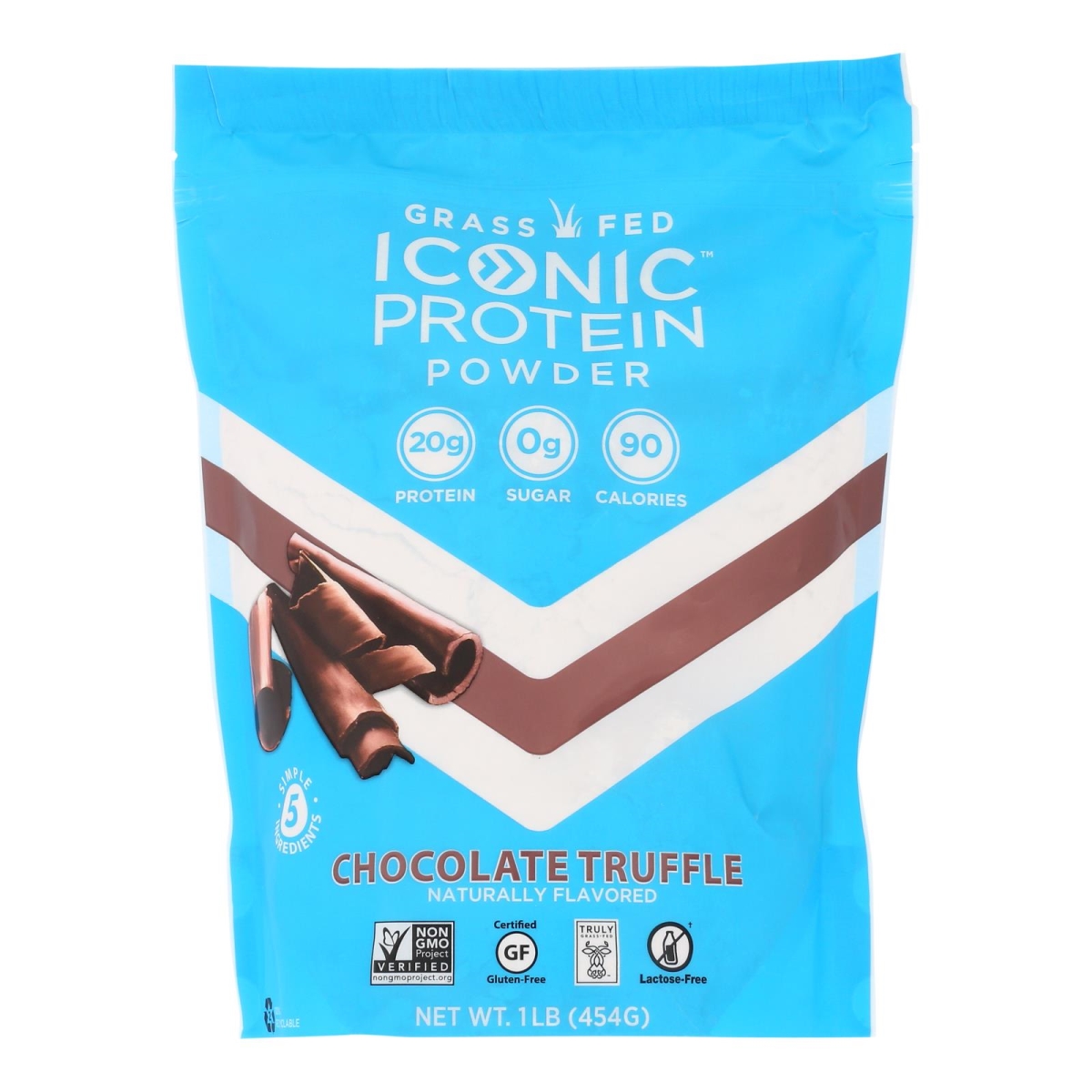 Iconic - Protn Powder Chocolate Truffle - 1 Each-lb - 853650004627