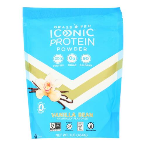 Vanilla Bean Iconic Protein Powder, Vanilla Bean - 853650004634