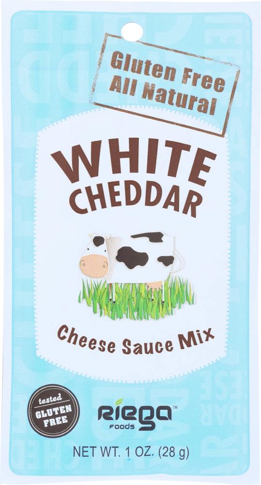 RIEGA FOODS: Cheese Sauce Mix White Cheddar, 1 oz - 0853672002076