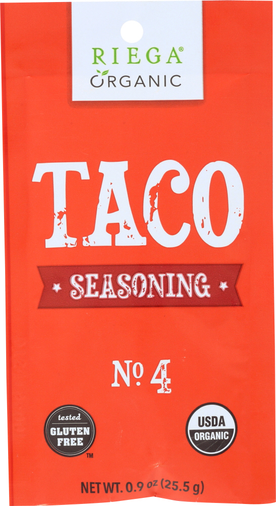 RIEGA FOODS: Organic Seasoning Taco, 0.9 oz - 0853672002182
