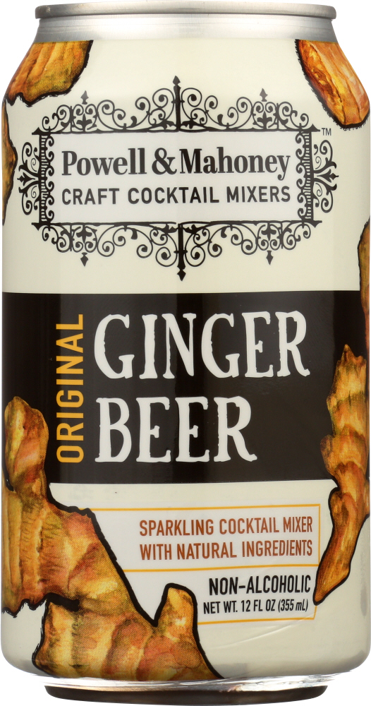 POWELL & MAHONEY: Mixer Ginger Beer 4 pk, 48 oz - 0853680005298
