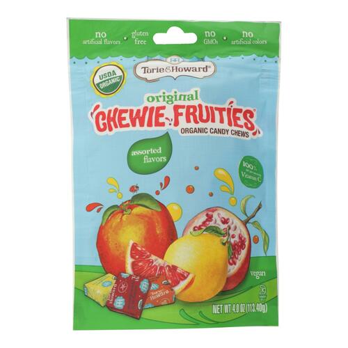 Torie And Howard Chewie Fruities - Assorted - Case Of 6 - 4 Oz. - 853715003244