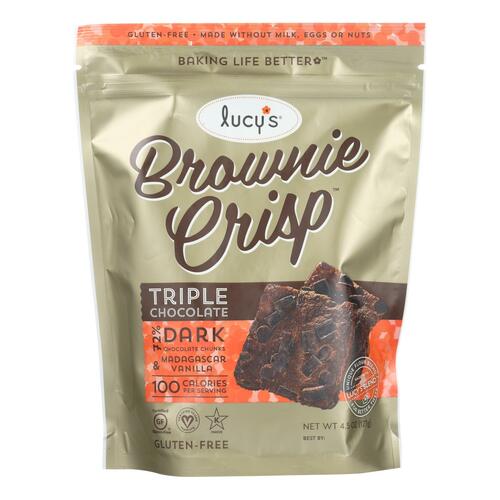 Brownie Crisp, Triple Chocolate - brownie