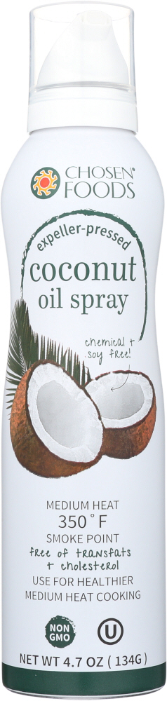 CHOSEN FOODS: Coconut Spray Oil, 4.7 oz - 0853807005972