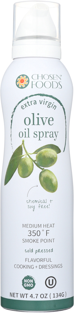 CHOSEN FOODS: Extra Virgin Olive Spray Oil, 4.7 oz - 0853807005989