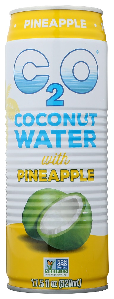 C2O: Coconut Water with Pineapple Juice, 17.5 oz - 0853883003435