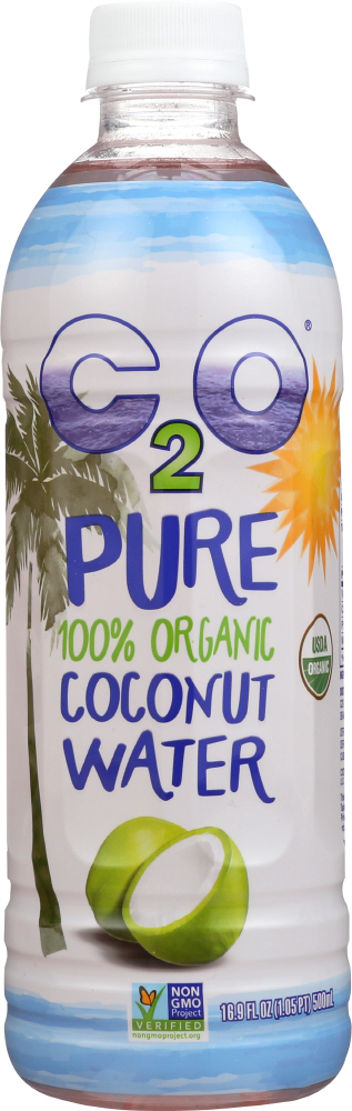 C20: Organic Coconut Water, 16.9 fl oz - 0853883003602