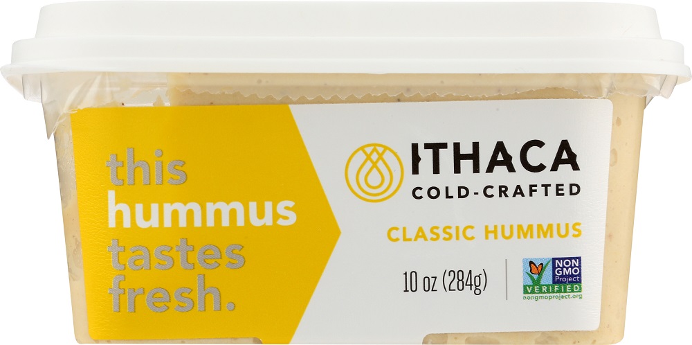 ITHACA COLD CRAFTED: Classic Hummus, 10 oz - 0853883006252