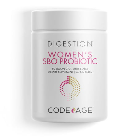 Codeage Women s SBO Probiotics Feminine Care Supplement Prebiotics Cranberries Vegan 60 Capsules - 853919008397