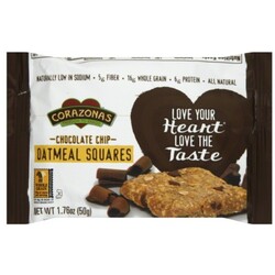 Corazonas Oatmeal Squares - 854069001726