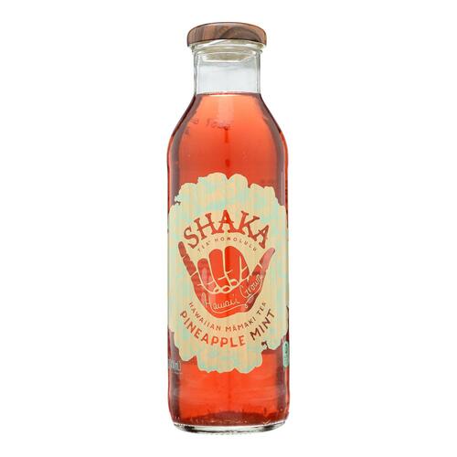 SHAKA TEA: Tea Pineapple Mint, 14 fl oz - 0854080006014