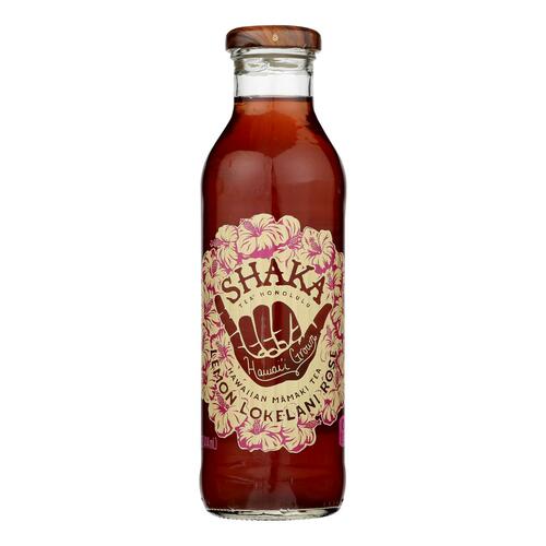 Shaka Tea - Tea Lemon Lokelani Rose - Case Of 12 - 14 Fz - 854080006045