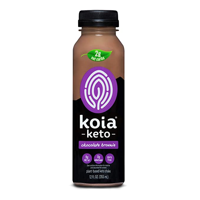 Koia, Protein Beverage Keto Chocolate Brownie, 12 Fl Oz - 854092006217