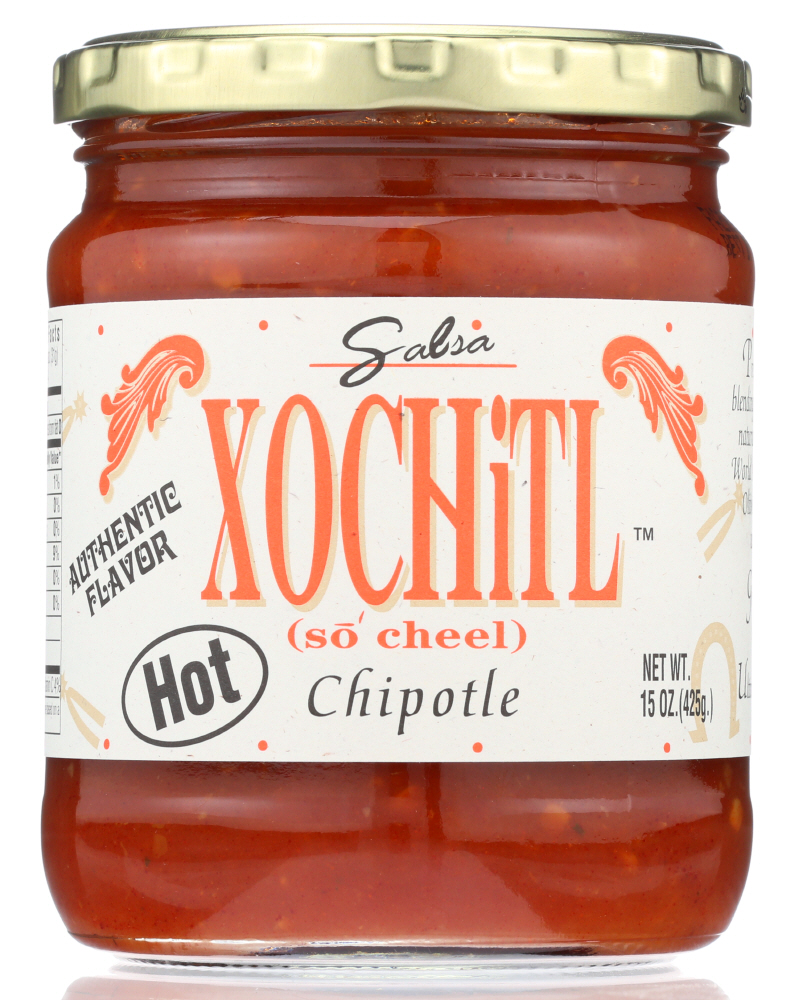 XOCHITL: Salsa Chipotle Hot, 15 oz - 0854137000019