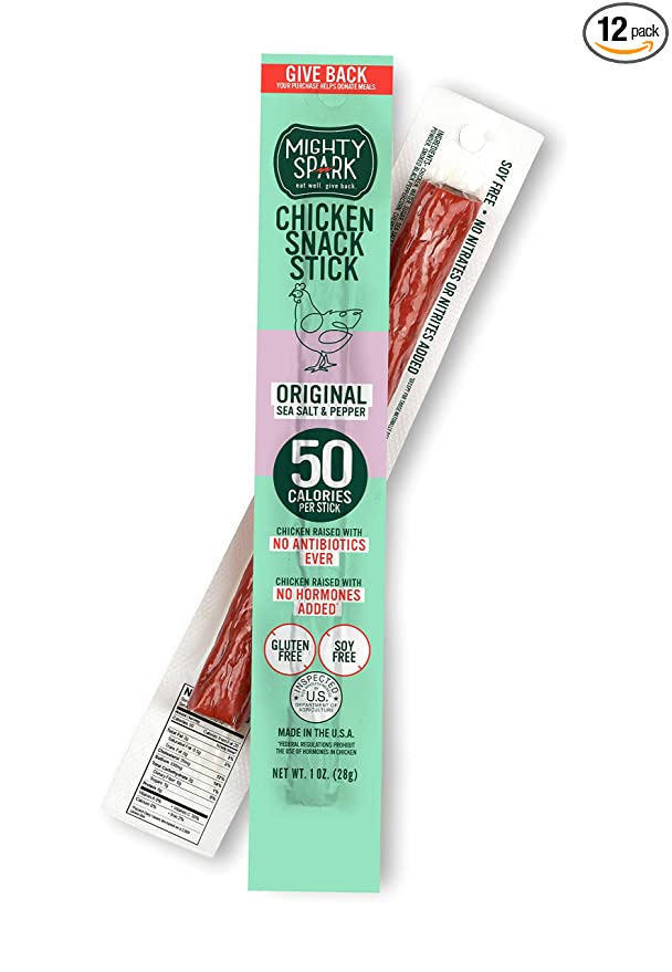 Chicken Snack Stick, Original, Sea Salt, Pink Peppercorn - 854147008104