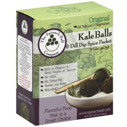 Spinach Ball Kale Balls & Dill Dip Spice Packet - 854236005250
