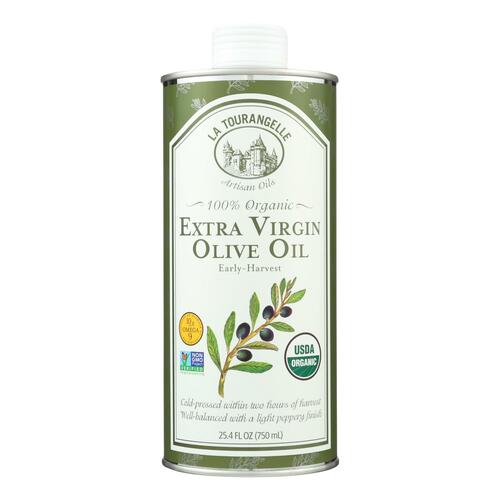 La Tourangelle Organic Extra Virgin Olive Oil - Case Of 6 - 25.4 Fl Oz. - 854259005251