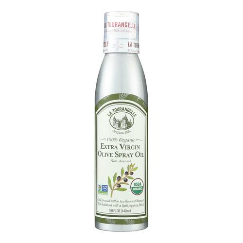 LA TOURANGELLE: Organic Extra Virgin Olive Oil, 147 ml - 0854259005282