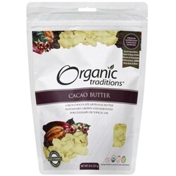 Organic Traditions Cacao Butter - 854260002058