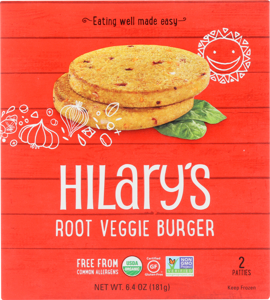 Organic Root Veggie Burgers - 854262003138