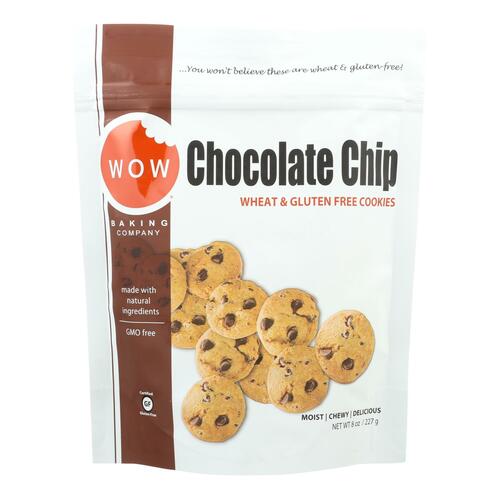 Wow Baking Chocolate Chip Cookie - Case Of 12 - 8 Oz. - 854287005698