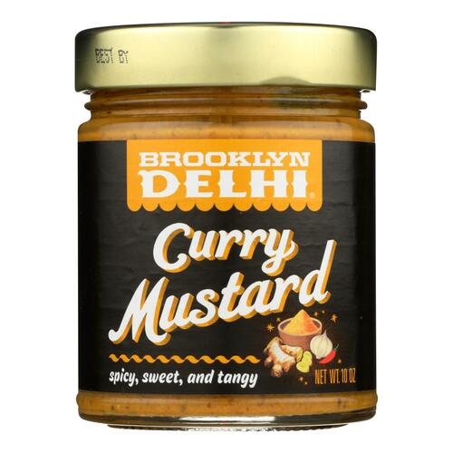 Brooklyn Delhi - Curry Mustard - Case Of 6 - 10 Oz - 854349008018
